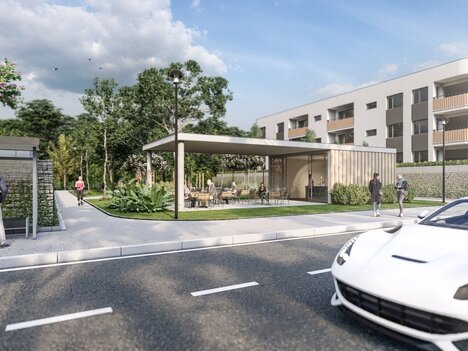 Novostavba bytového domu o 30 jednotkách na ulici Branišovská, České Budějovice - 3.etapa